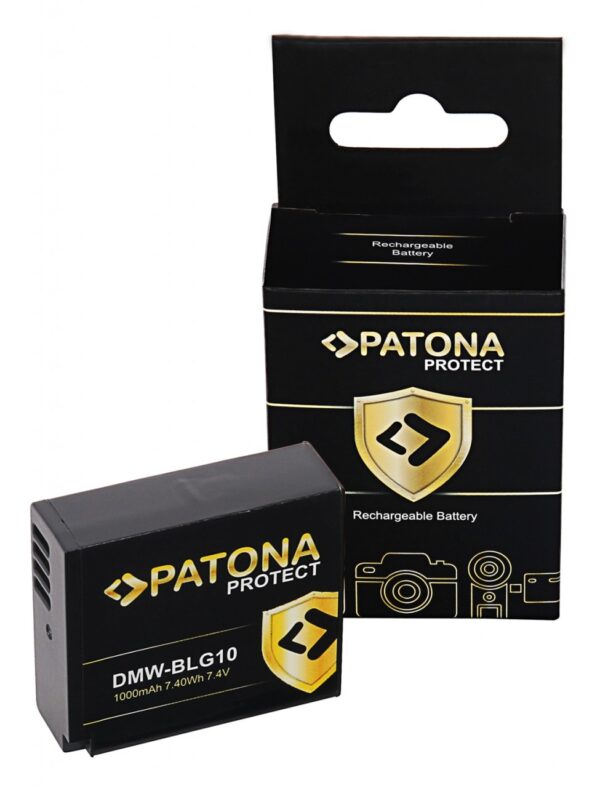 PROTECT Battery Panasonic DMW-BLG10 DMW-BLE9 DMC-GF3 DMC-LX85 DMC-LX100